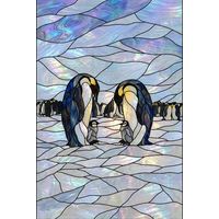 Emperor Penguin Family in the Antarctic