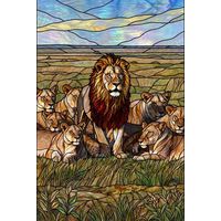Lion Pride in the Savanna