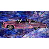Pink Lowrider Convertible