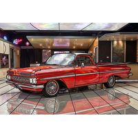 Classic Red El Camino Cruiser