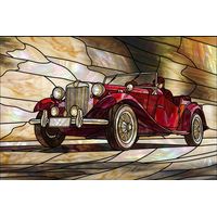 Vintage Red Roadster