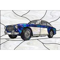 Classic Two-Tone Sports Car