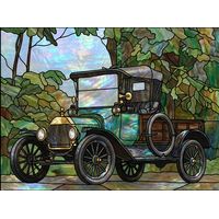 Vintage Roadster in the Woodland