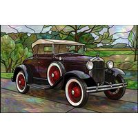 Vintage Roadster in the Countryside