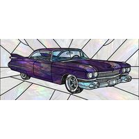 Classic Purple Cadillac