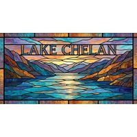 Lake Chelan Sunset Scenic