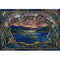 Lake Coeur d'Alene Sunset Scene