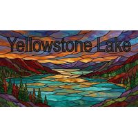 Yellowstone Lake Sunset