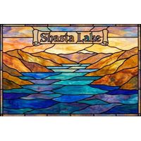 Shasta Lake Scenic Landscape