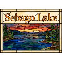 Sebago Lake Sunset Landscape
