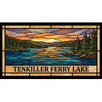 Tenkiller Ferry Lake Sunset