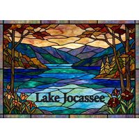 Lake Jocassee Autumn Landscape