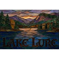 Lake Lure Mountain Sunset