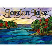 Jordan Lake Scenic Landscape
