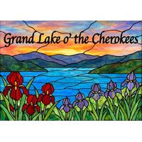 Grand Lake o' the Cherokees Floral Sunset