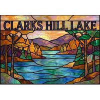 Clarks Hill Lake Scenic Landscape