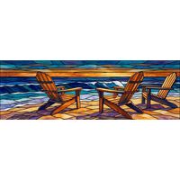 Adirondack Chairs at Sunset