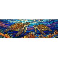 Sea Turtles in Oceanic Depths