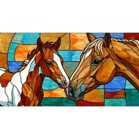 Mare and Foal Nuzzling