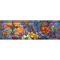 Hummingbird and Vibrant Wildflowers