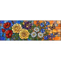 Poppies and Roses Garden Meadow