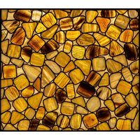Amber Pebble Mosaic