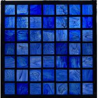Cobalt Blue Grid
