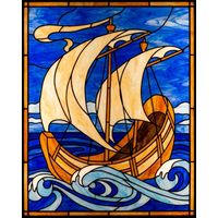 Galleon Sailing on Deep Blue Seas