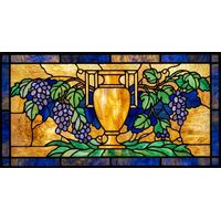 Golden Urn with Grapevine
