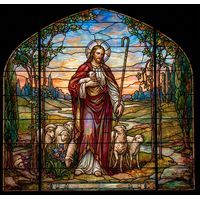 The Good Shepherd with His Flock