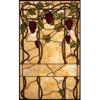 Grapevine Trellis in Amber