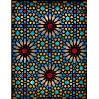 Moroccan Star Geometric Mosaic