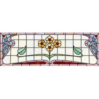 Floral Bouquet in Art Nouveau Style