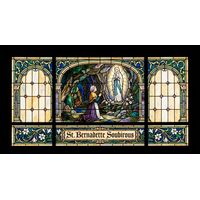 Saint Bernadette at the Grotto of Lourdes