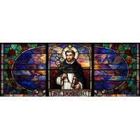 Saint Dominic with Lilies and Book