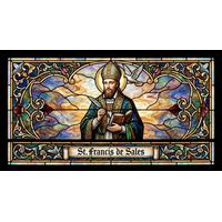 Saint Francis de Sales with Quill and Book