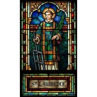 Saint Lawrence with Gridiron and Palm