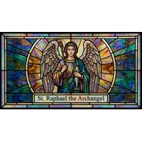 St. Raphael the Archangel with Healing Fish
