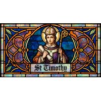 Saint Timothy with Pastoral Staff