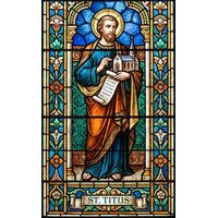 Saint Titus with Church Model