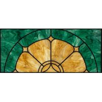 Emerald and Amber Radial Arch