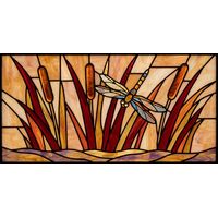 Dragonfly among Cattails