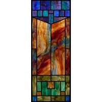 Abstract Earth Tones and Celestial Blue