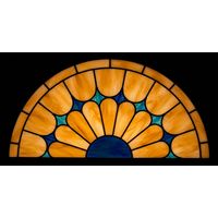 Golden Fan Medallion