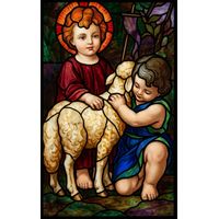 Child Jesus with Young John the Baptist and Lamb