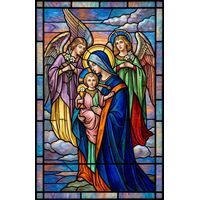 Madonna and Child with Attending Angels