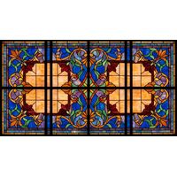 Art Nouveau Floral Symmetry