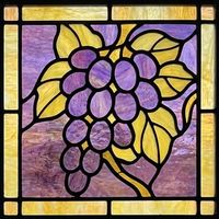 Grapes with Golden Leaves