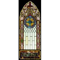 Decorative Cross Stained Glass