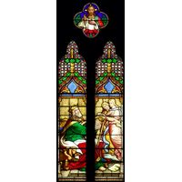Old Testament Stained Glass Imagery